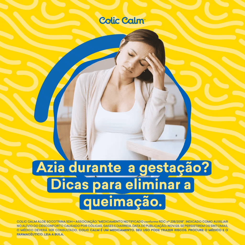 Azia durante a gestação 