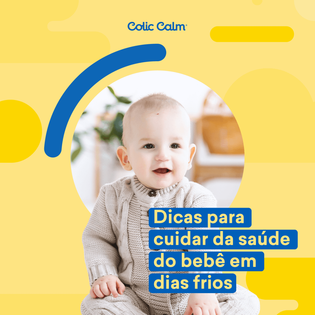 Dicas para cuidar da saúde do bebê em dias frios 