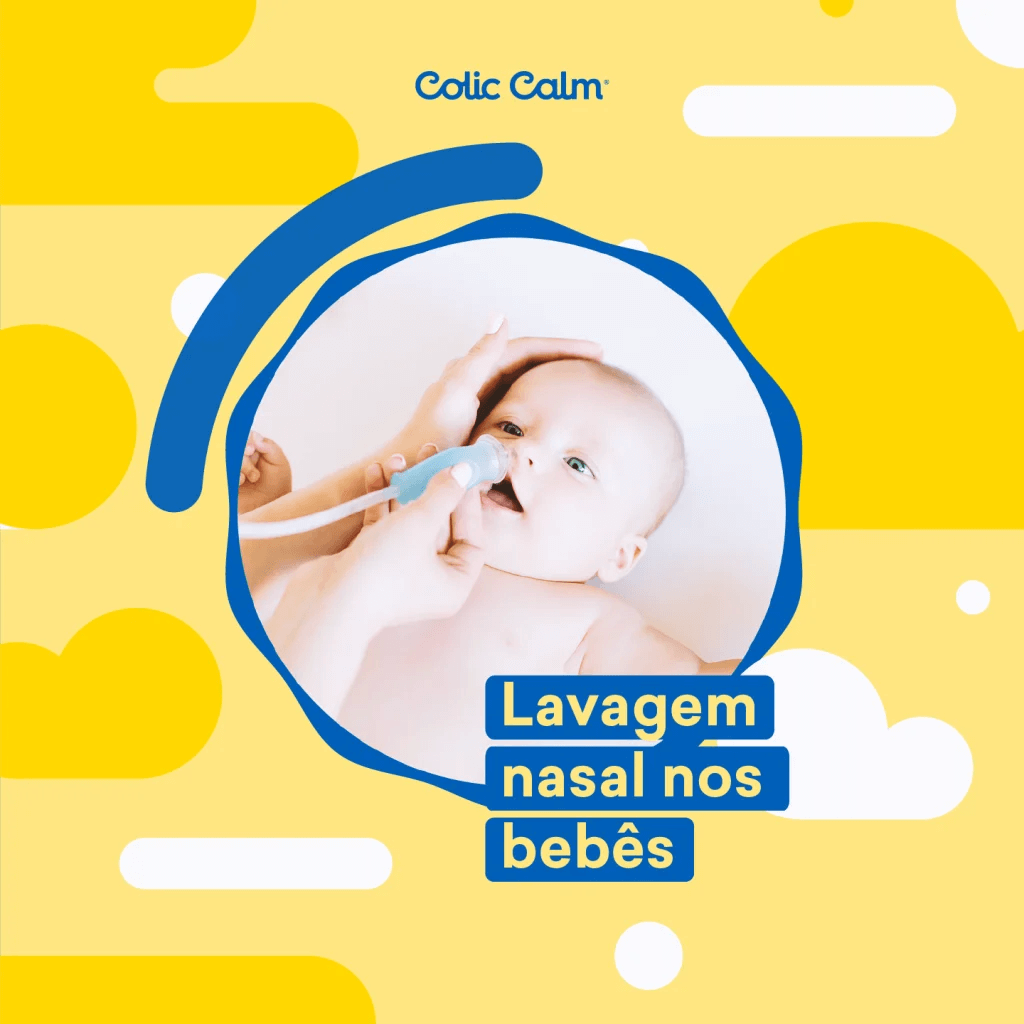Saiba como fazer a Lavagem Nasal nos bebês 